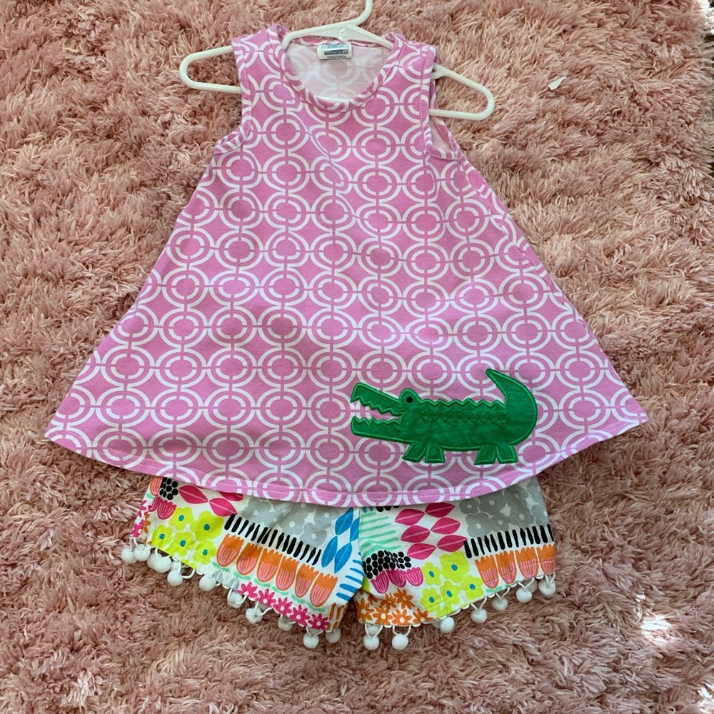 Peaches N Cream Short Set